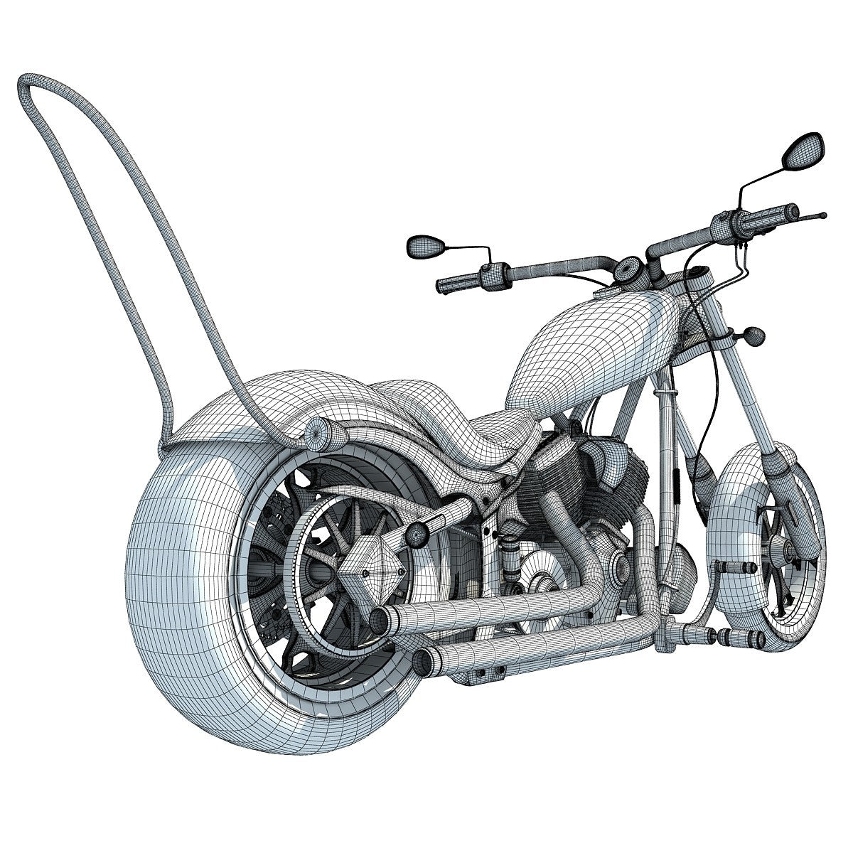 3D Motorcycles Models