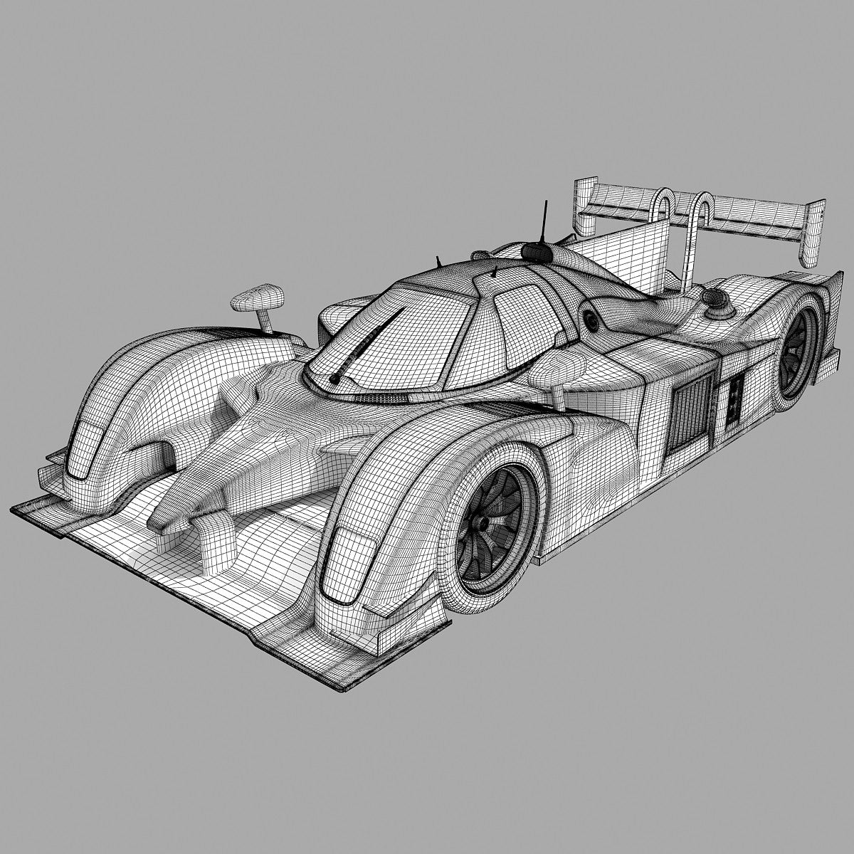3D Racecar Model