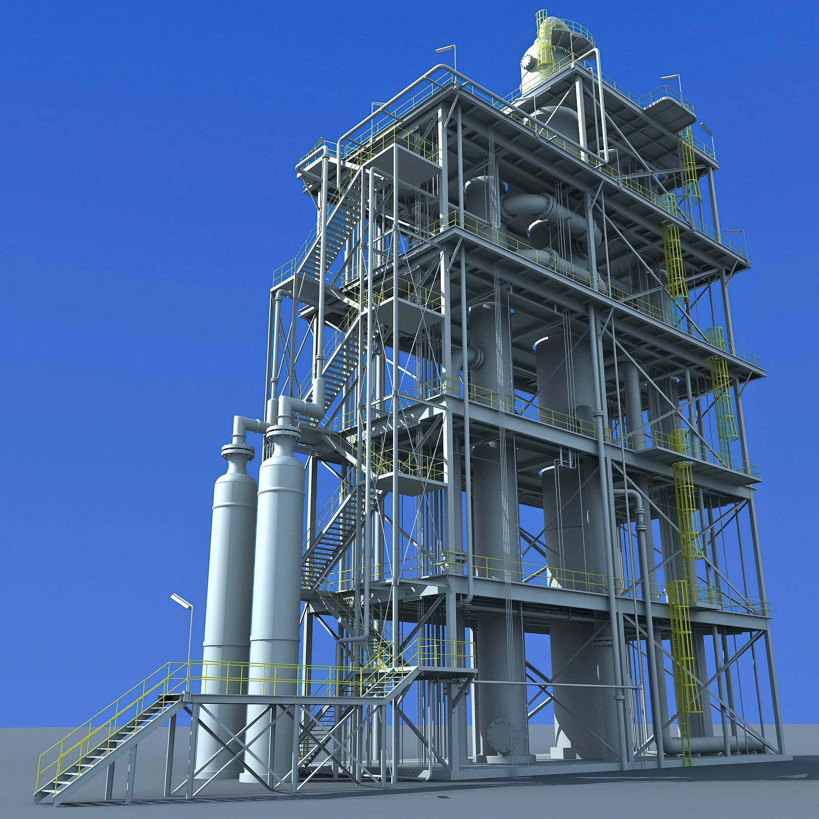Refinery 3D Model
