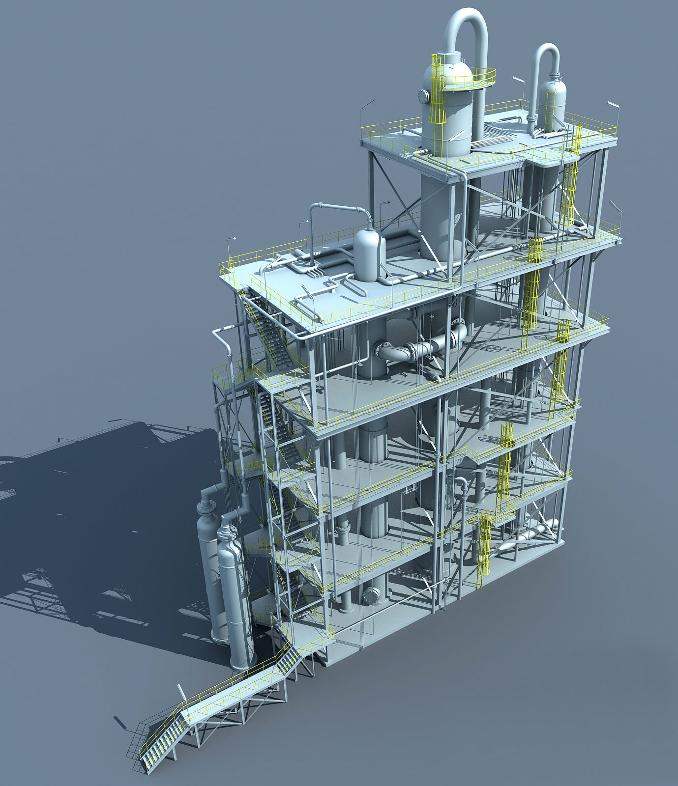 Refinery 3D Model