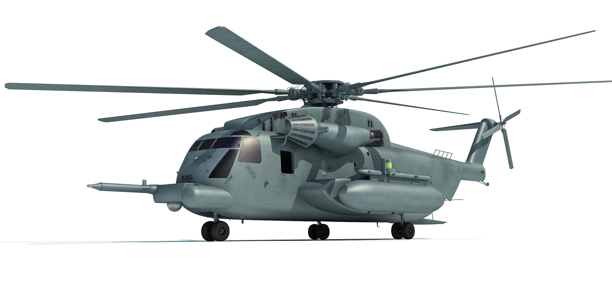 3D Helicopter Super Stallion