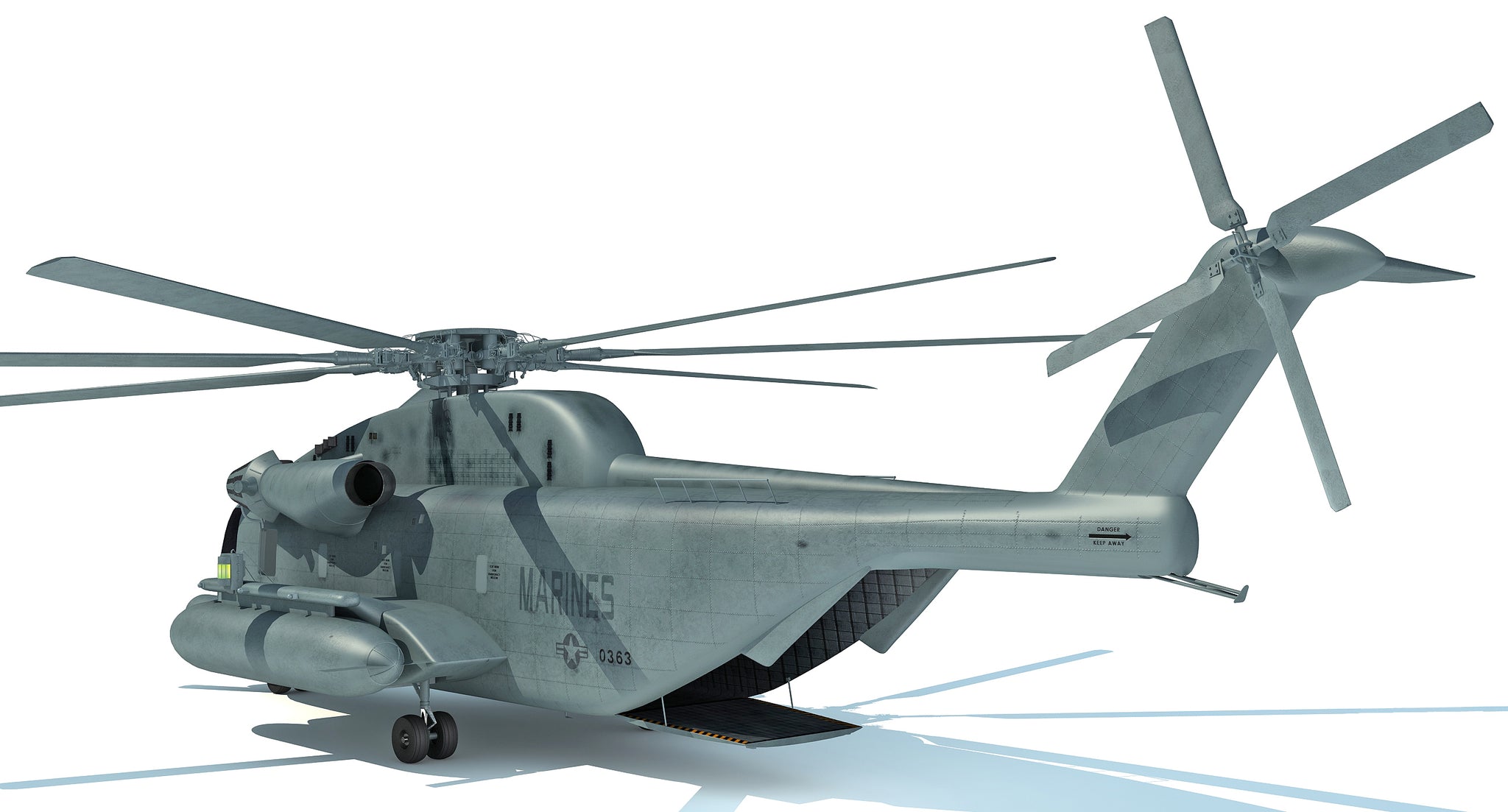 3D Helicopter Super Stallion