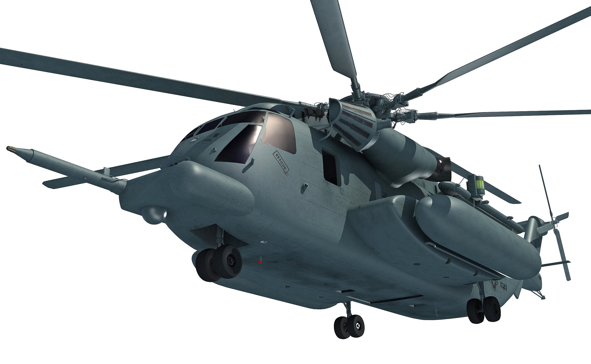 3D Helicopter Super Stallion