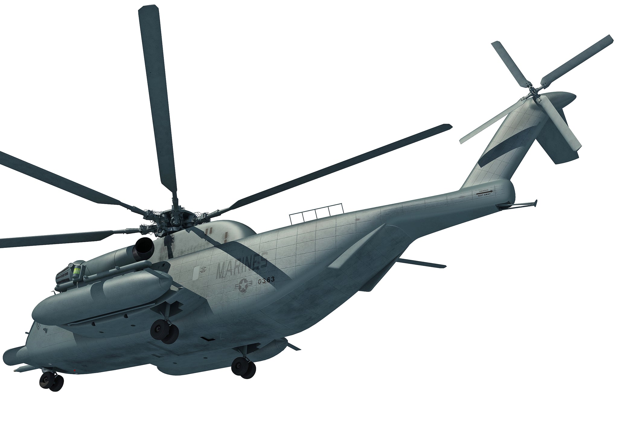 3D Helicopter Super Stallion