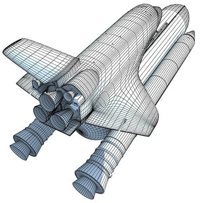 3D Space Shuttle Model