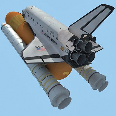 3D Space Shuttle Model