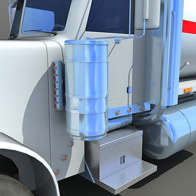 3D Tanker Truck Model