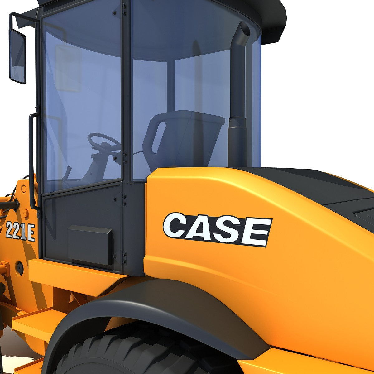 Wheel Loader 3D Model