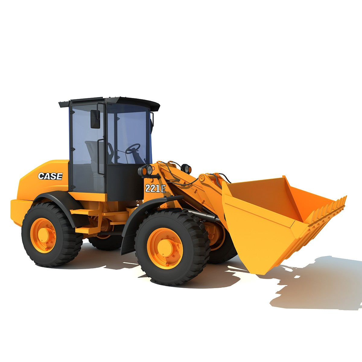 Wheel Loader 3D Model