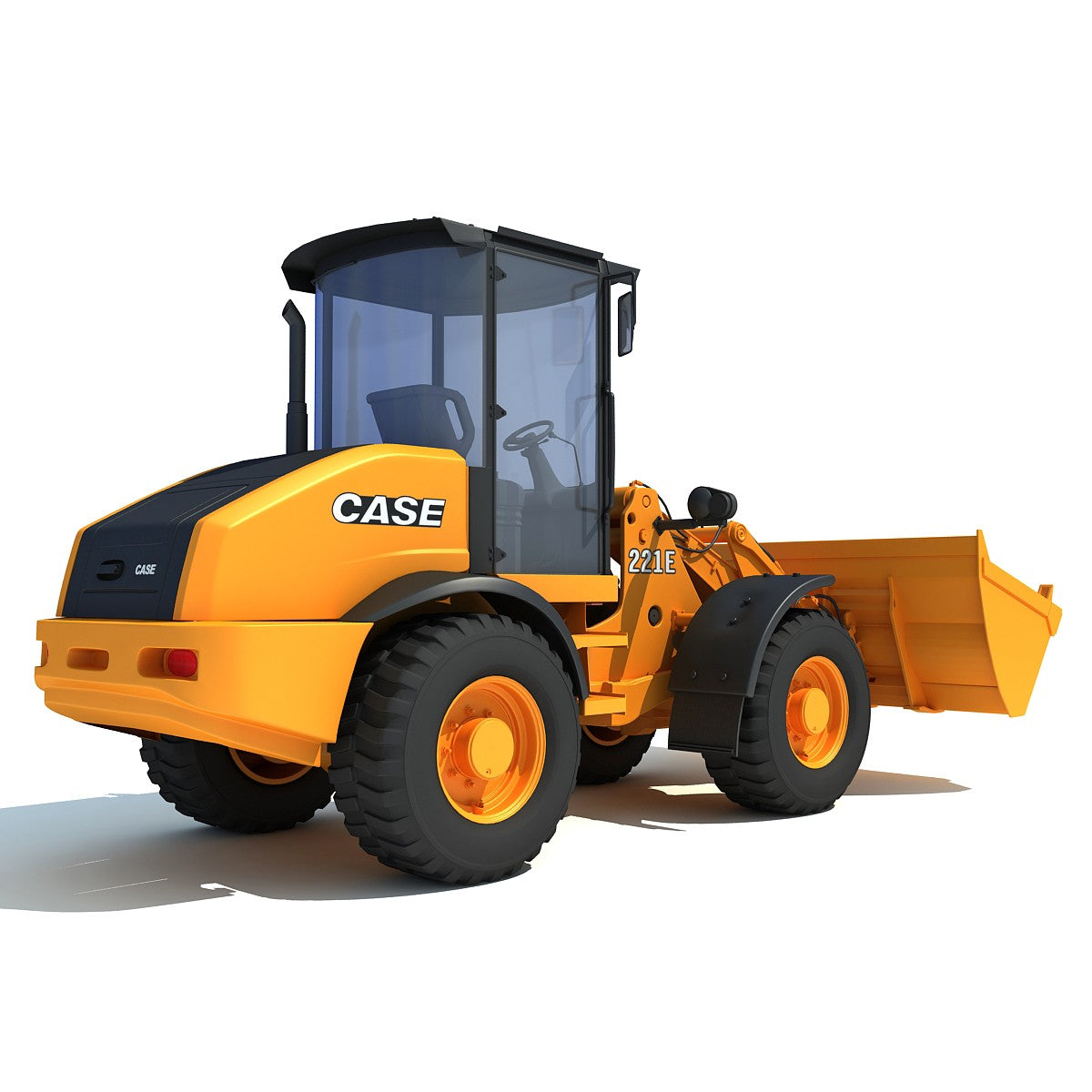 Wheel Loader 3D Model