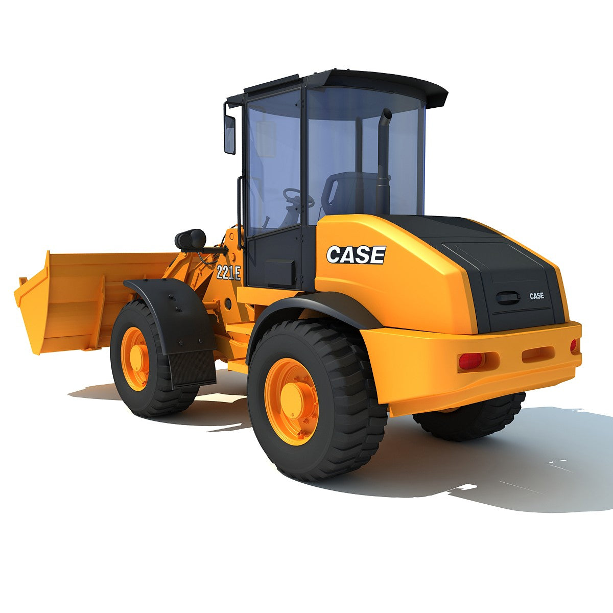 Wheel Loader 3D Model