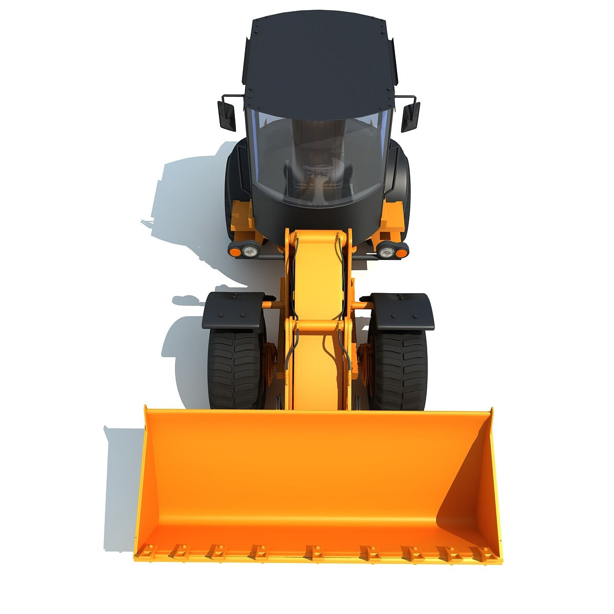 Wheel Loader 3D Model