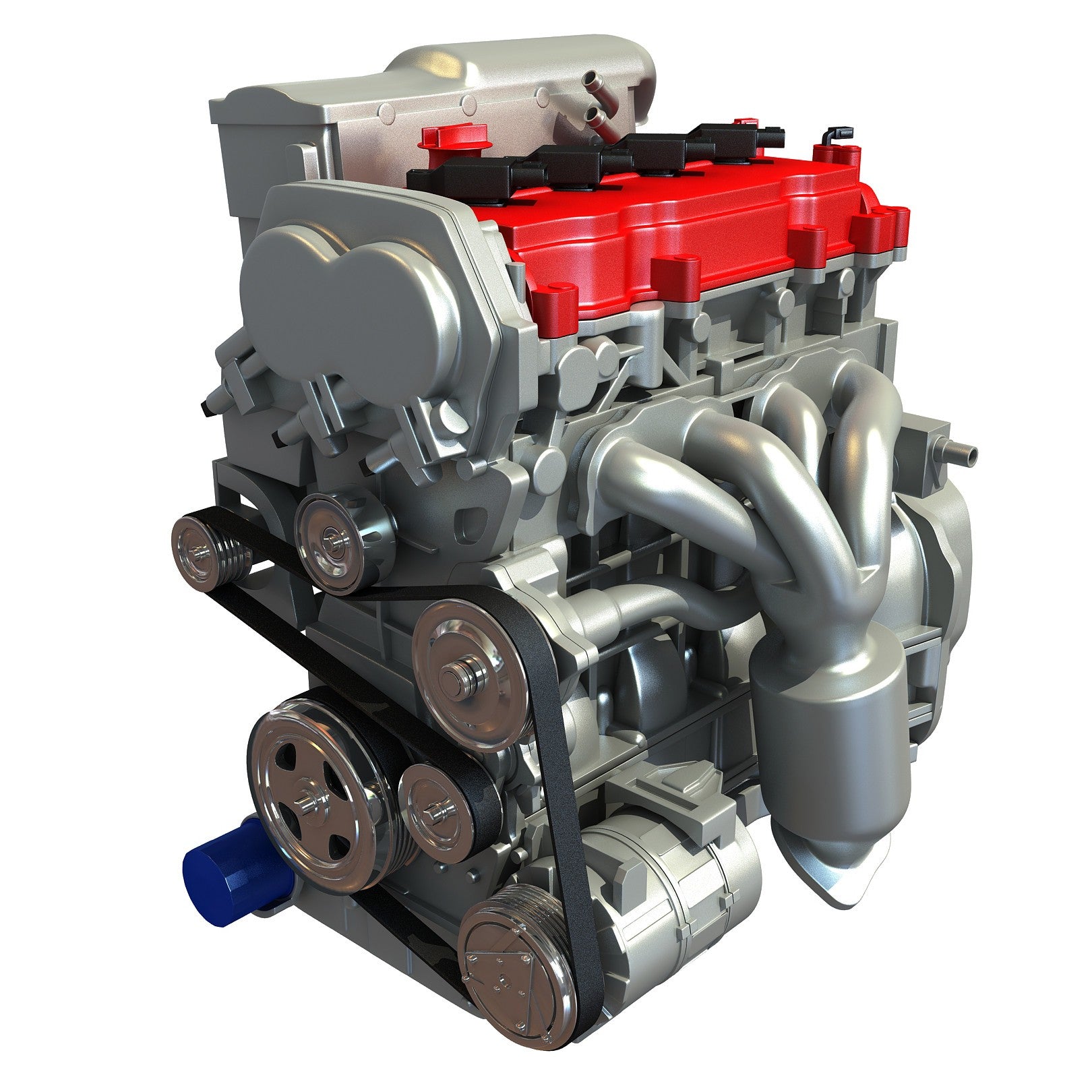 4 Siled Engine Four Cylinder Engine