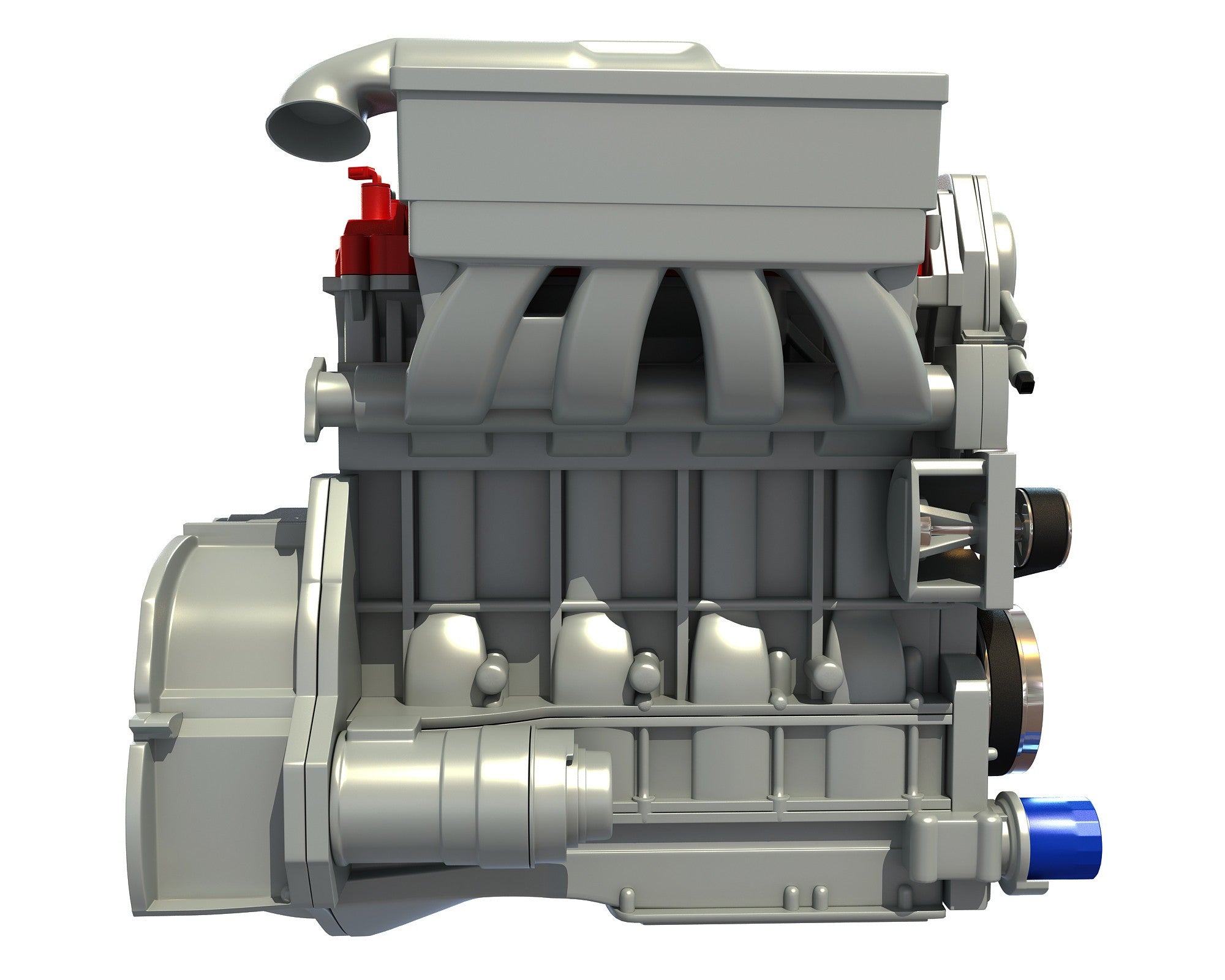 4 Cylinder Engine Model
