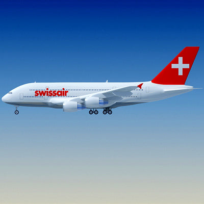 Airbus 3D Model 22 Airline Textures