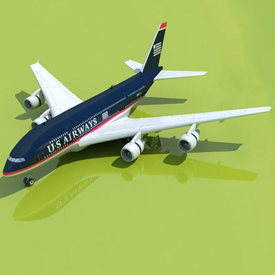 Airbus 3D Model 22 Airline Textures