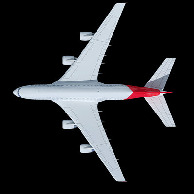 Airbus 3D Model 22 Airline Textures