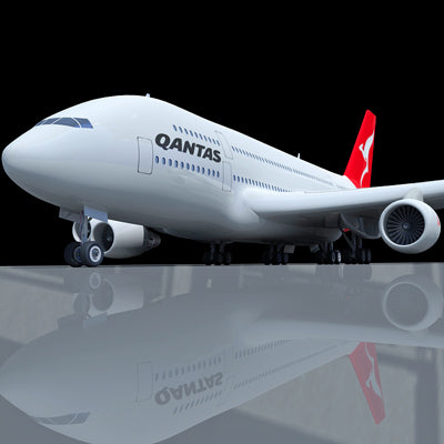 Airbus 3D Model 22 Airline Textures