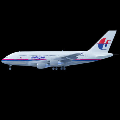 Airbus 3D Model 22 Airline Textures