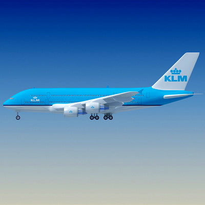Airbus 3D Model 22 Airline Textures