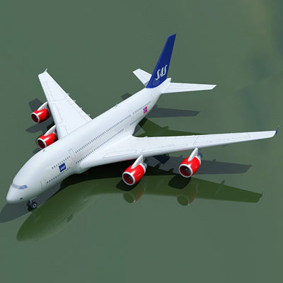 Airbus 3D Model 22 Airline Textures