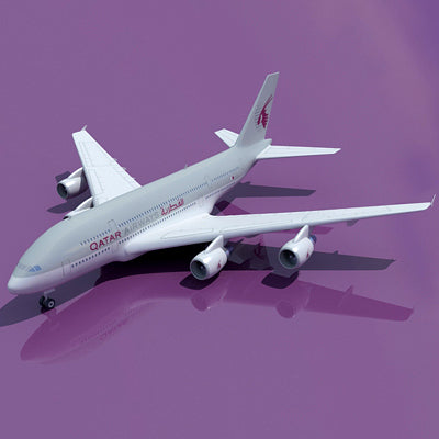 Airbus 3D Model 22 Airlines Textures
