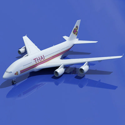 Airbus 3D Model 22 Airlines Textures