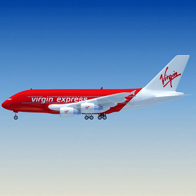 Airbus 3D Model 22 Airlines Textures