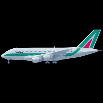 Airbus 3D Model 22 Airlines Textures