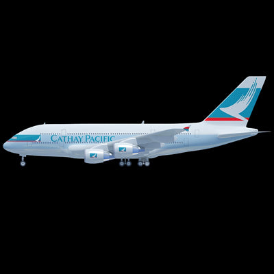 Airbus 3D Model 22 Airlines Textures