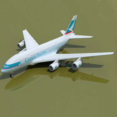 Airbus 3D Model 22 Airlines Textures