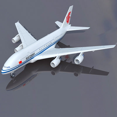 Airbus 3D Model 22 Airlines Textures