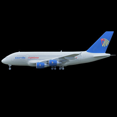 Airbus 3D Model 22 Airlines Textures