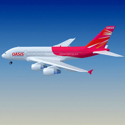 Airbus 3D Model 22 Airlines Textures