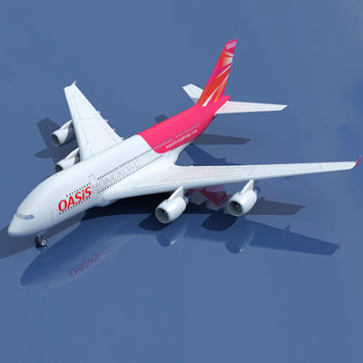 Airbus 3D Model 22 Airlines Textures
