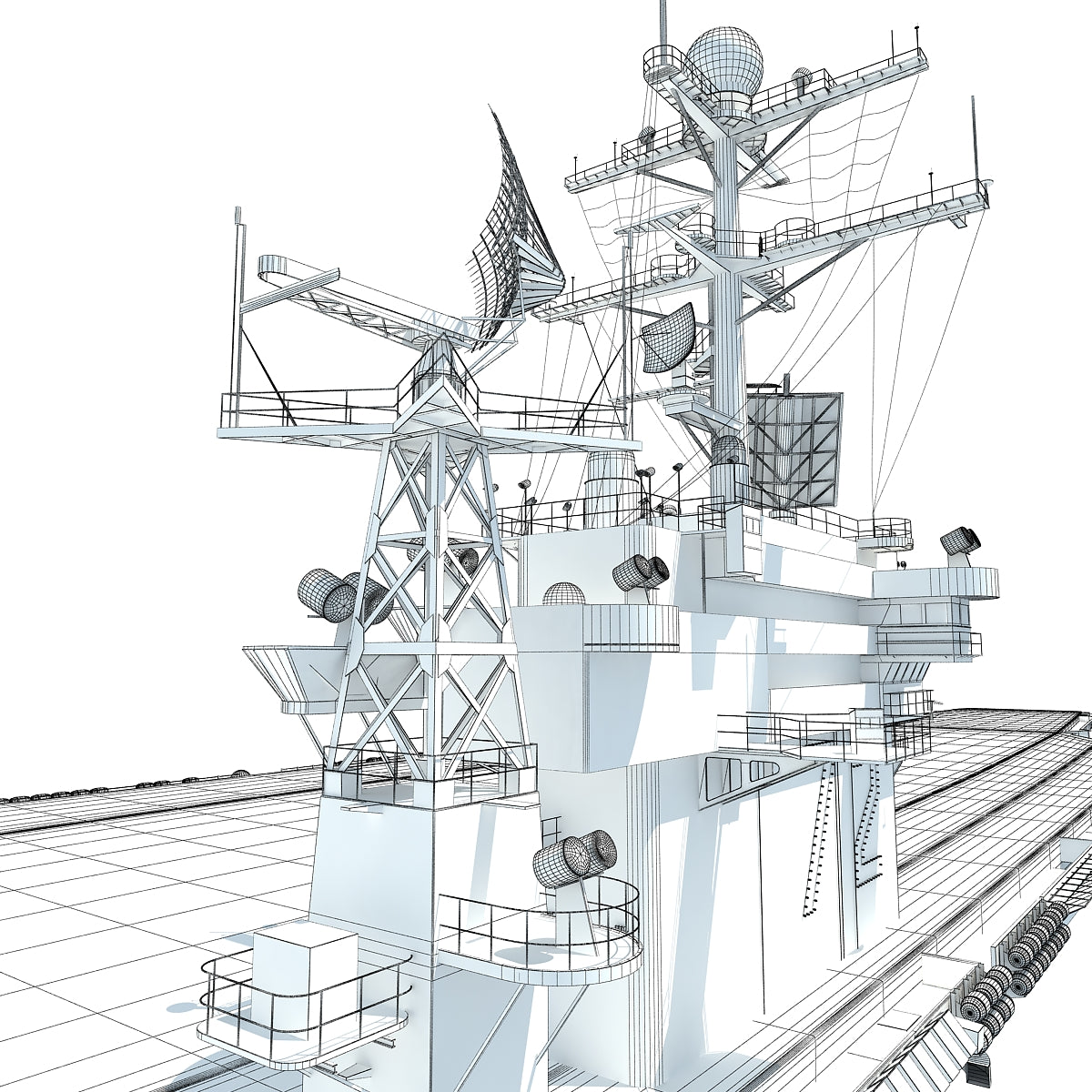 Aircraft Carriers 3D Models