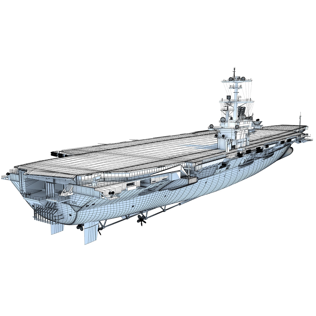 Aircraft Carriers 3D Models