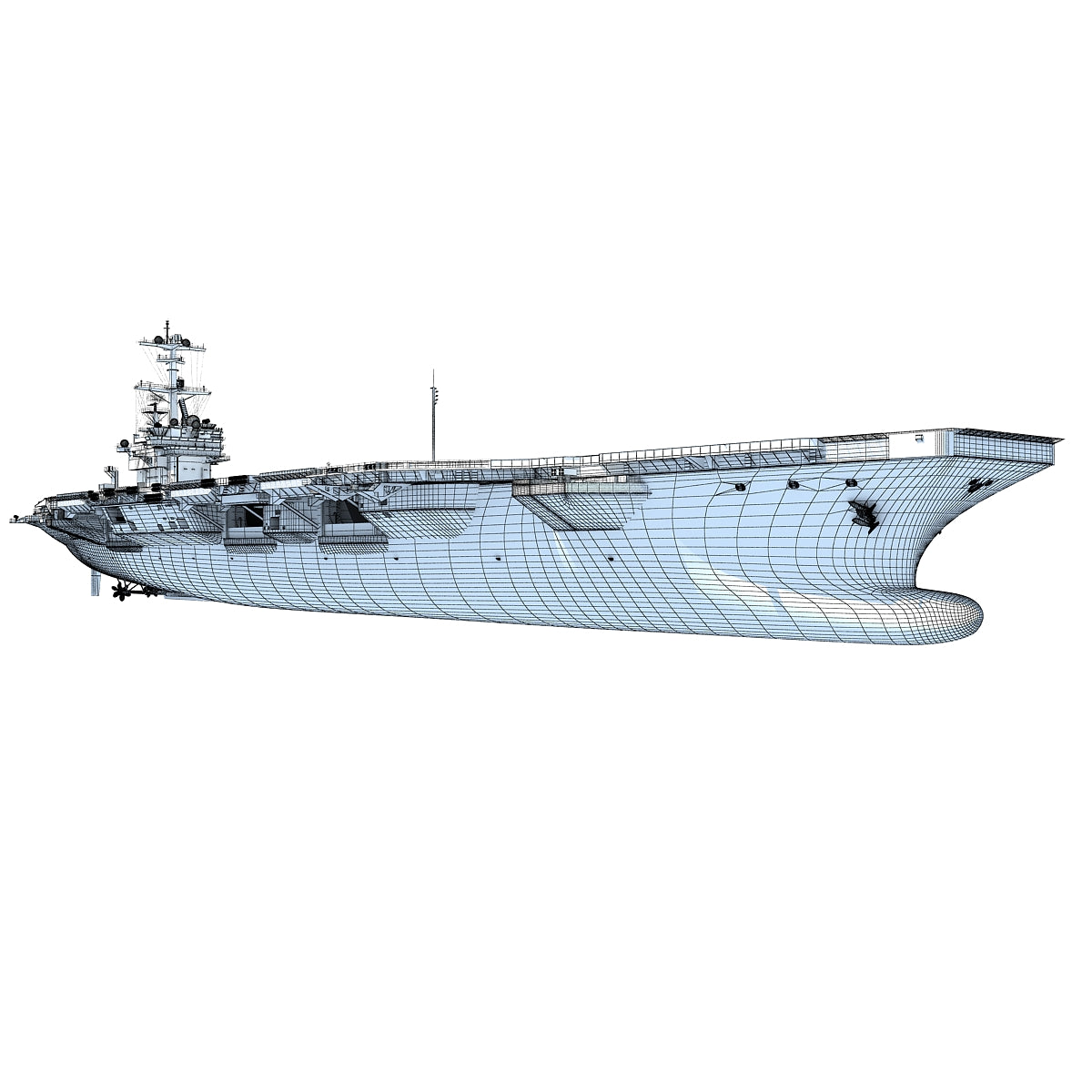 Aircraft Carriers 3D Models