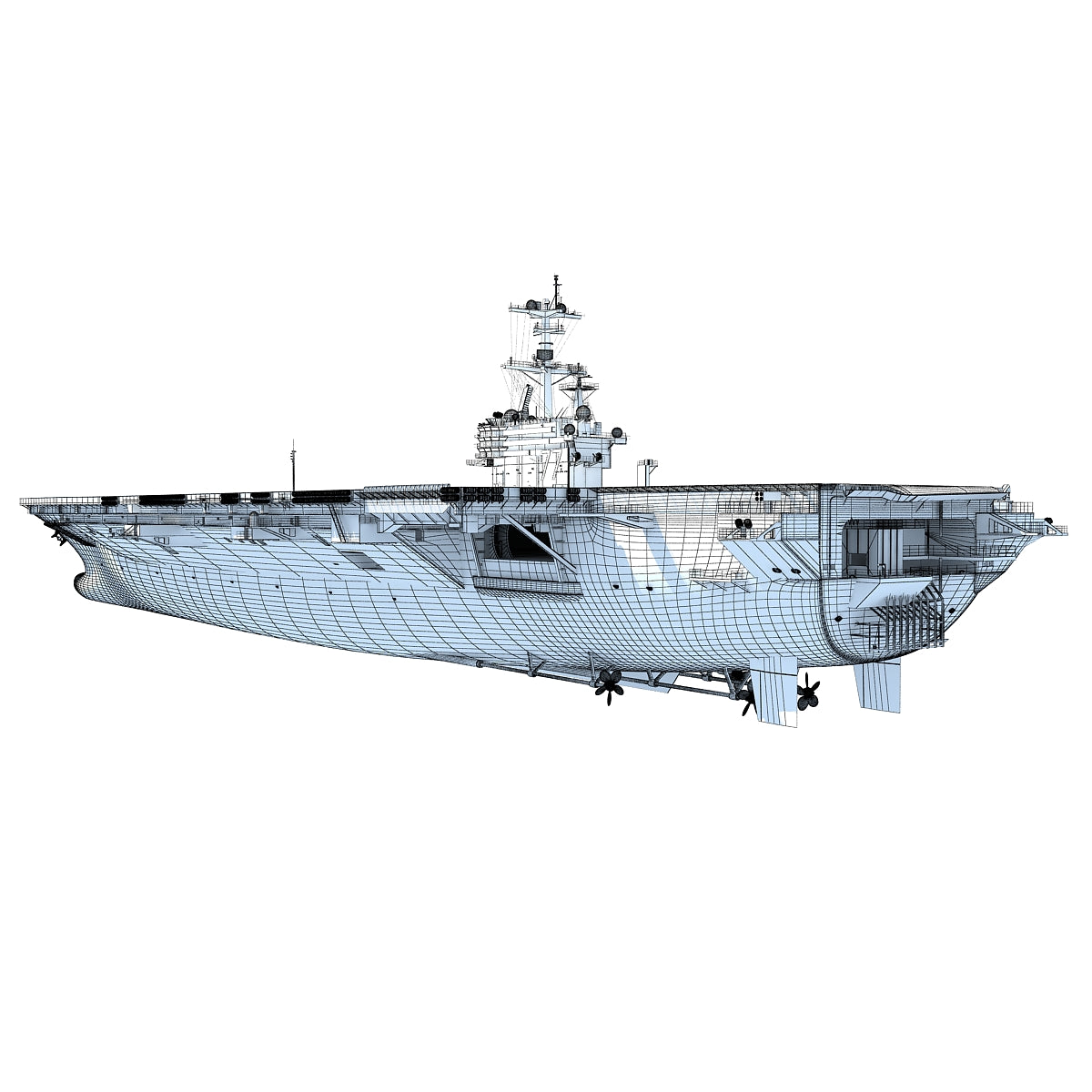 Aircraft Carriers 3D Models