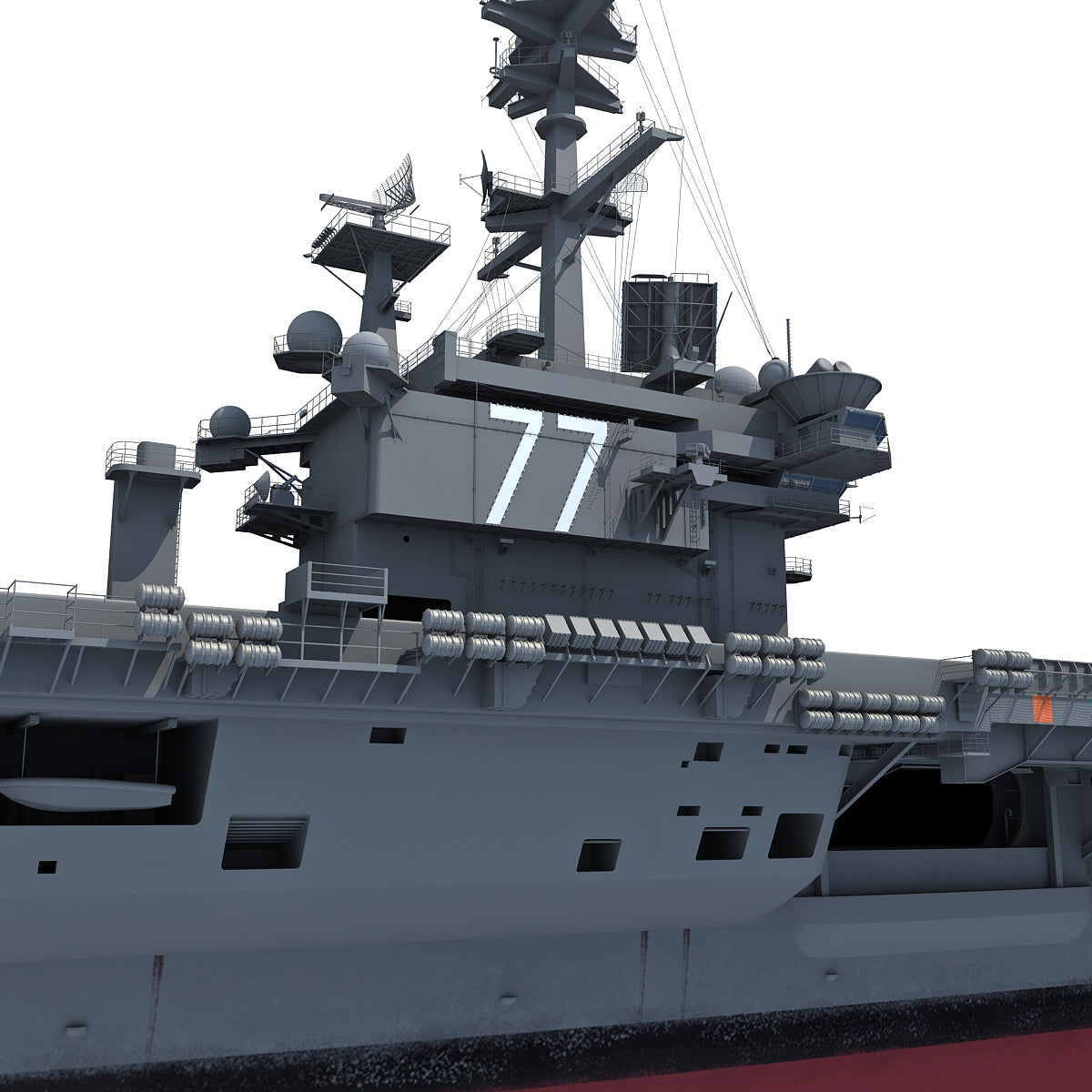 Aircraft Carriers 3D Models