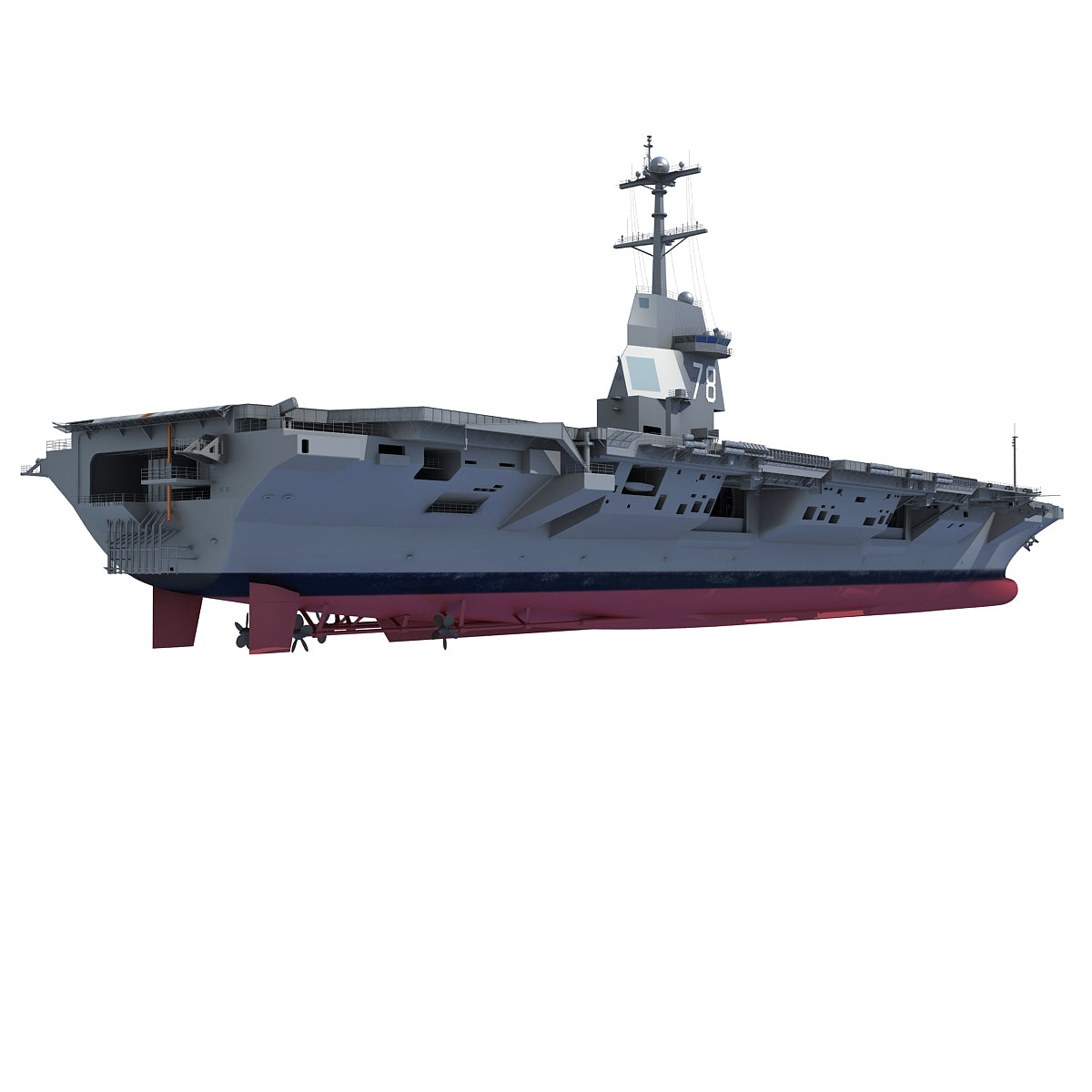 Aircraft Carriers 3D Models