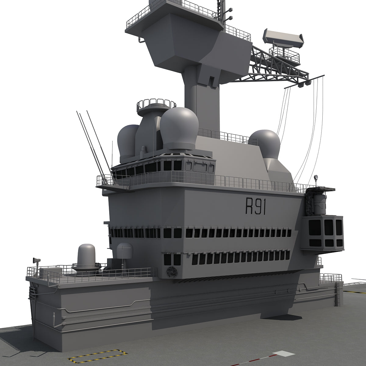 Aircraft Carriers 3D Models