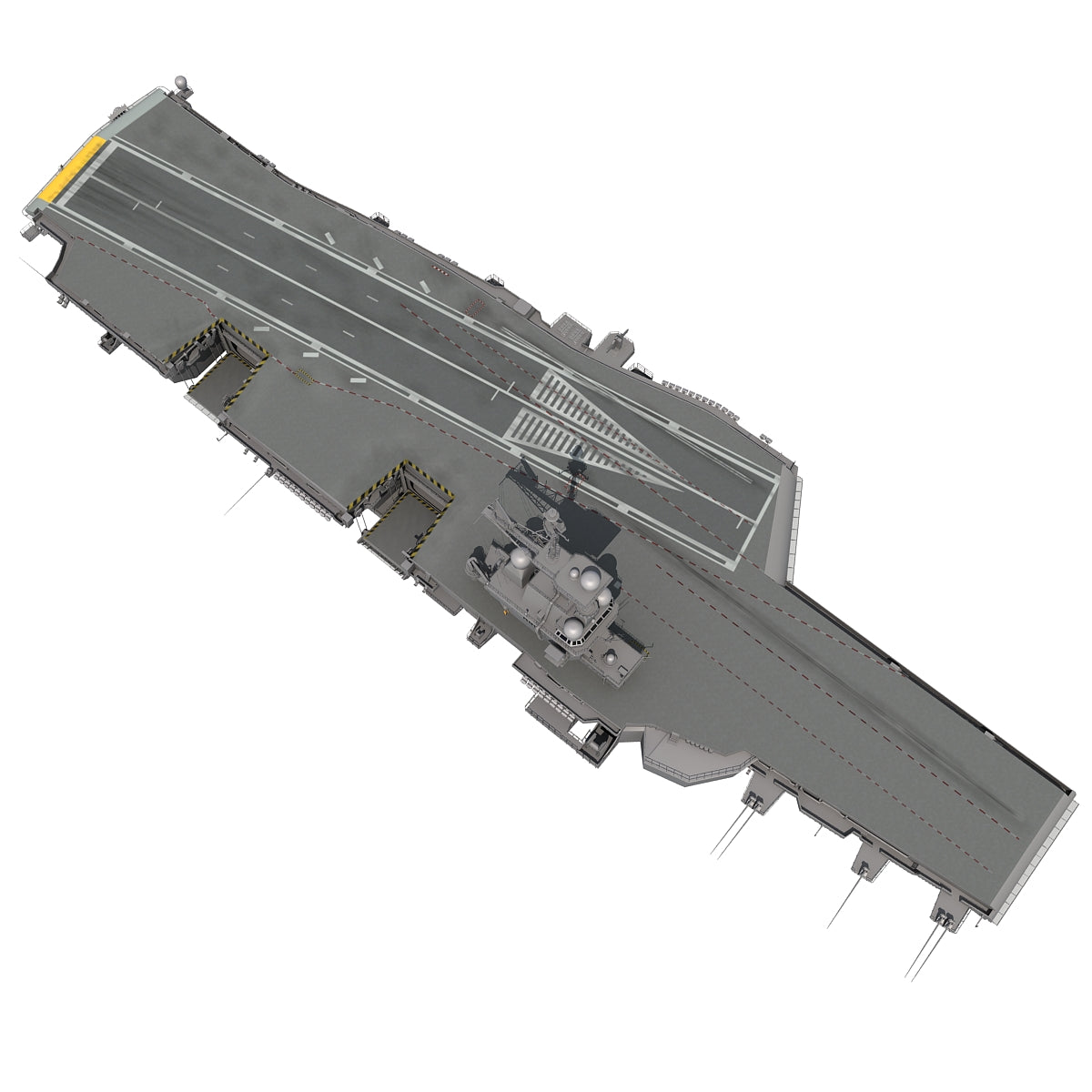 Aircraft Carriers 3D Models