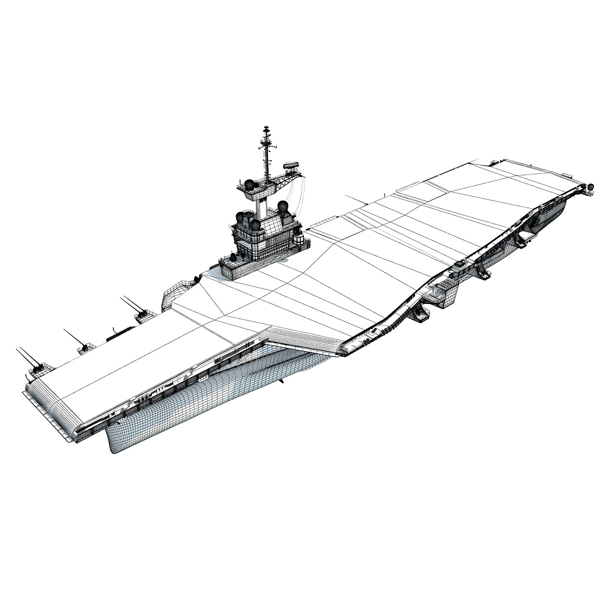 Aircraft Carriers 3D Models