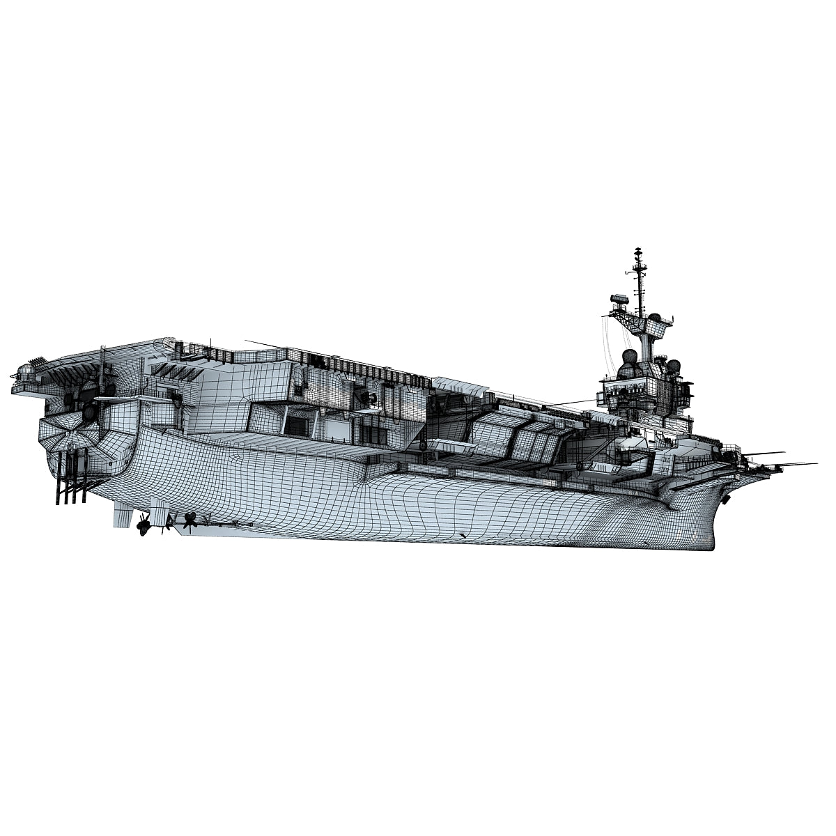 Aircraft Carriers 3D Models