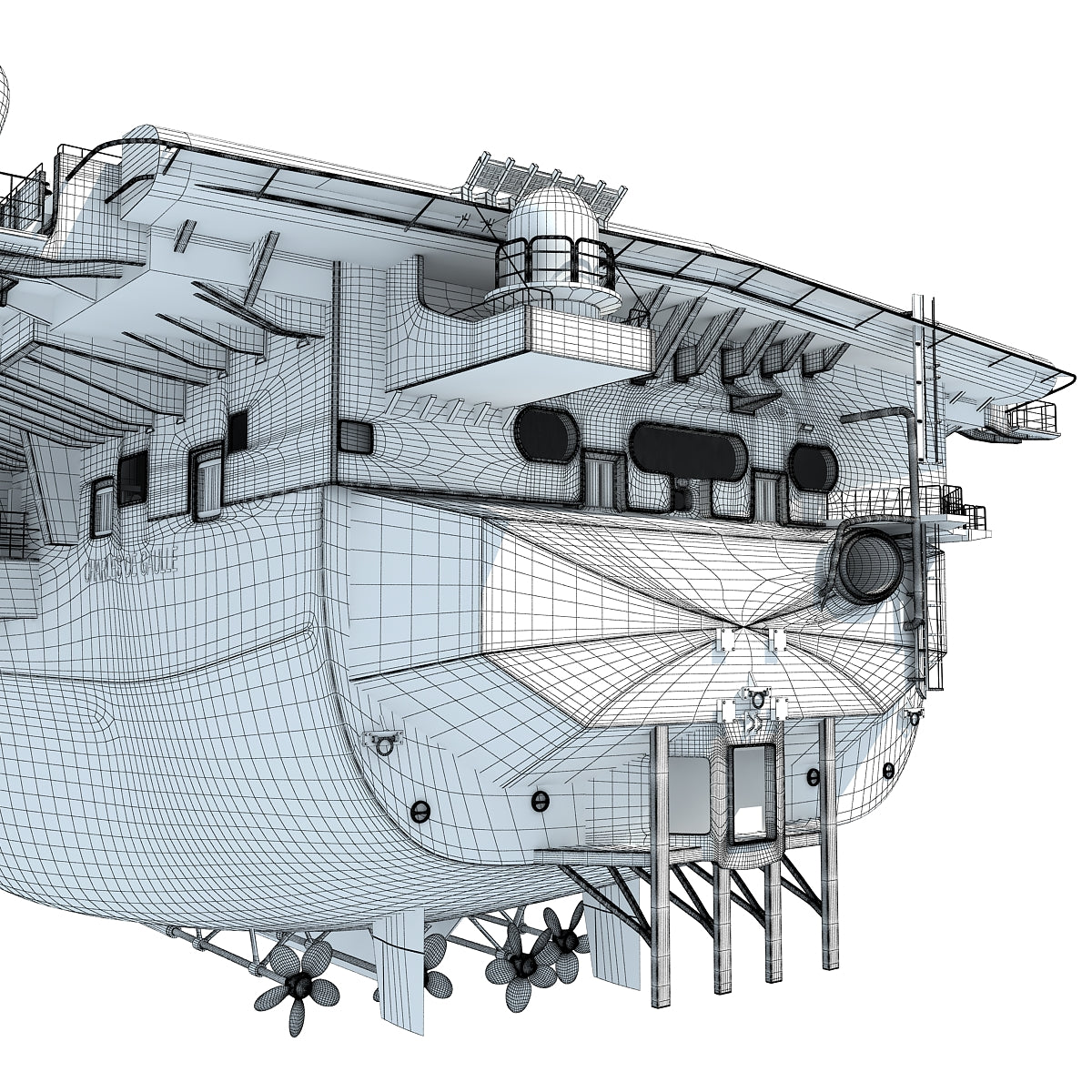 Aircraft Carriers 3D Models