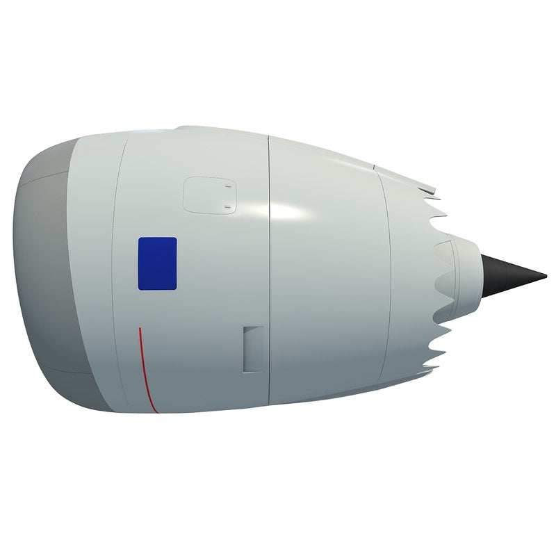 Aircraft Jet Turbofan Engine