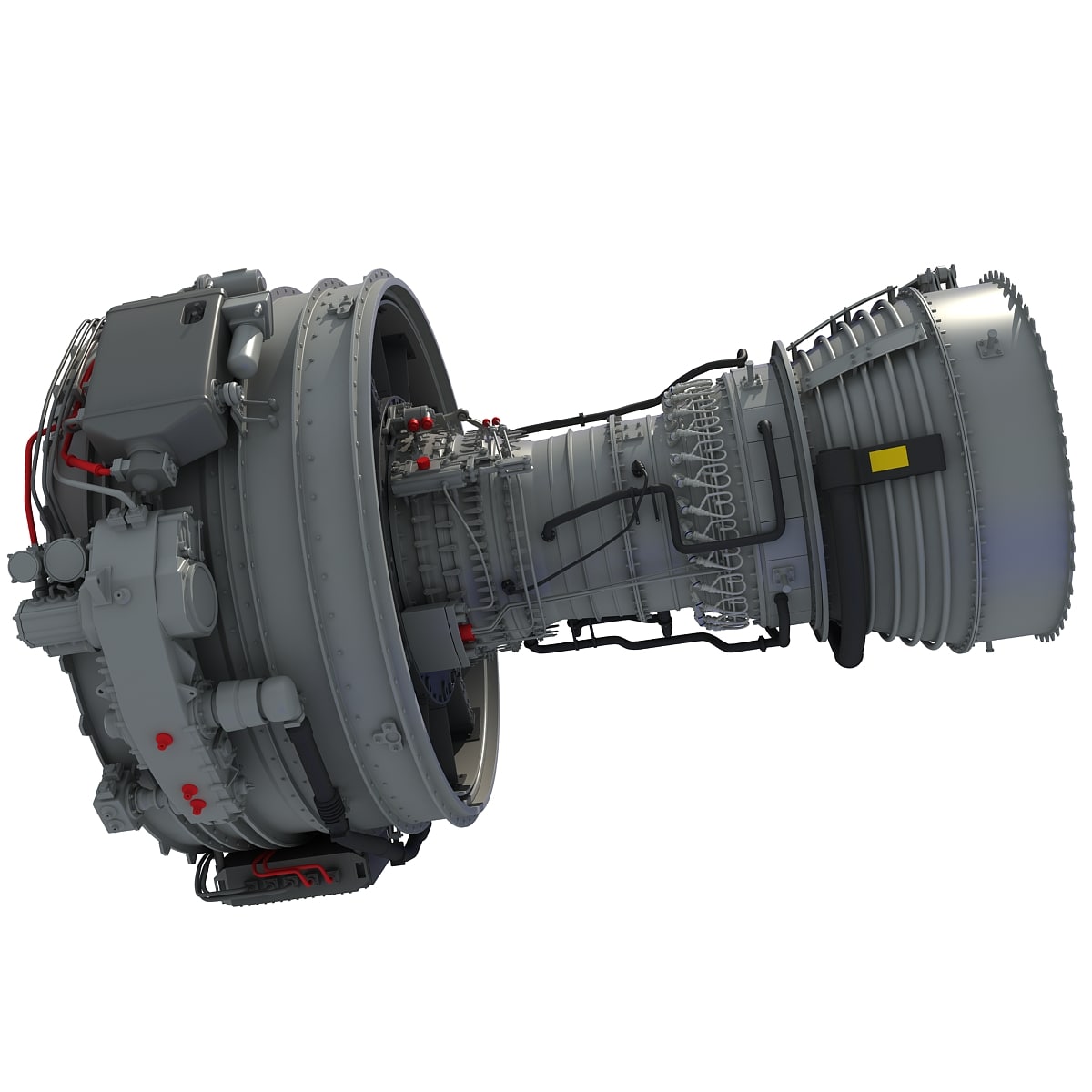 Aircraft Turbofan Engines Collection 3D Model