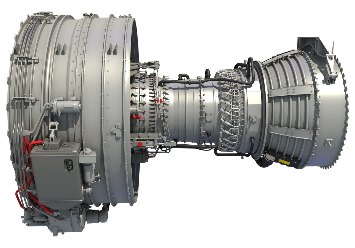 Aircraft Turbofan Engines Collection 3D Model