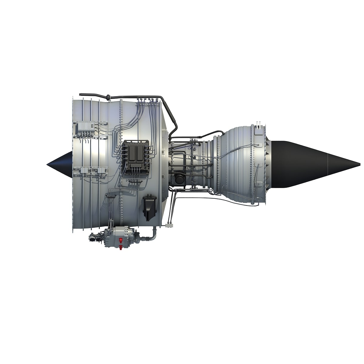 Aircraft Turbofan Engines Collection 3D Model